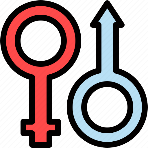 Gender, sex, male, and, female, symbol, shapes icon - Download on Iconfinder