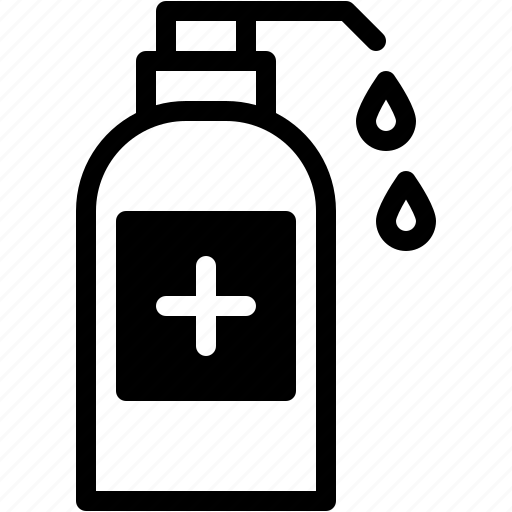 Sanitizer, hand, alcohol, gel icon - Download on Iconfinder