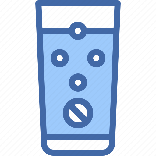 Effervescent, drugs, healthcare, and, medical, medication, glass icon - Download on Iconfinder