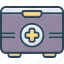 box, first aid kit, healthacre, pharmacy, safety 