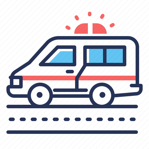 Ambulance, car, first aid, road icon - Download on Iconfinder