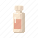 bottle, capsule, cartoon, dose, medical, medicine, plastic