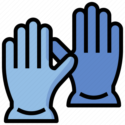 Gloves, latex, medical, equipment, healthcare icon - Download on Iconfinder