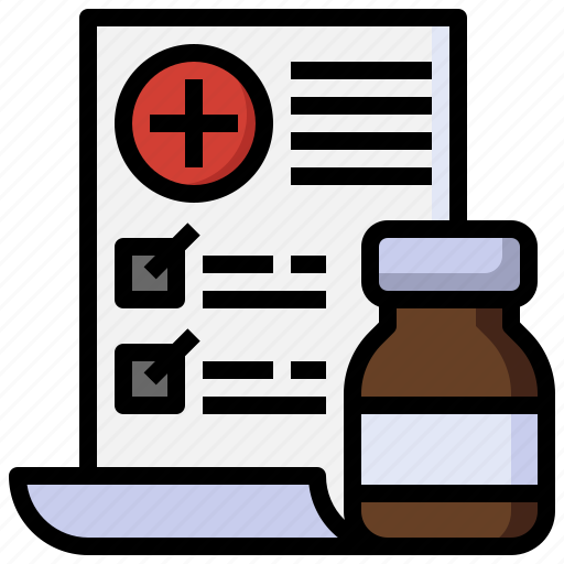 Prescription, healthcare, medical, health, notes icon - Download on Iconfinder