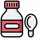 syrup, drug, health, care, pharmacy, bottles