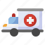 ambulance, emergency, healthcare, transportation, automobile 