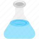 chemical, conical flask, flask, laboratory, research