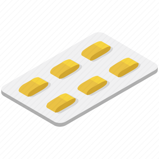Blister pack, capsules, drugs, medication, medicine strip, pills blister icon - Download on Iconfinder