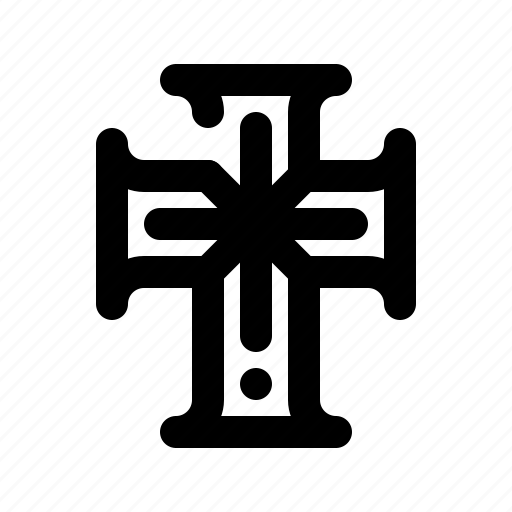 Cross, medieval icon - Download on Iconfinder on Iconfinder