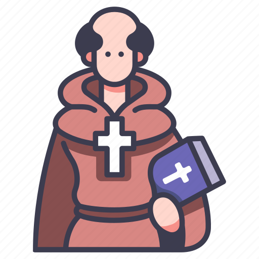 Christian, medieval, cross, god, church, religion, priest icon - Download on Iconfinder