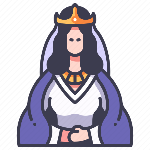 Medieval, crown, queen, royal, fantasy, history icon - Download on Iconfinder