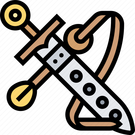 Swords, blade, knight, weapon, battle icon - Download on Iconfinder