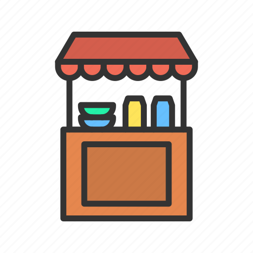 Stall, market, food stall, merchant, street icon - Download on Iconfinder