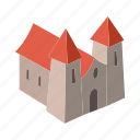 stronghold, house, medieval, building, city, fortress