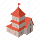 house, medieval, building, city, fortress