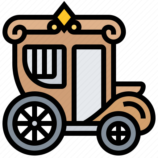 Carriage, chariot, fairy, royal, transport icon - Download on Iconfinder