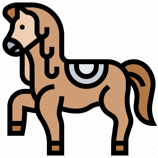 Animal, equestrian, horse, riding, stallion icon - Download on Iconfinder