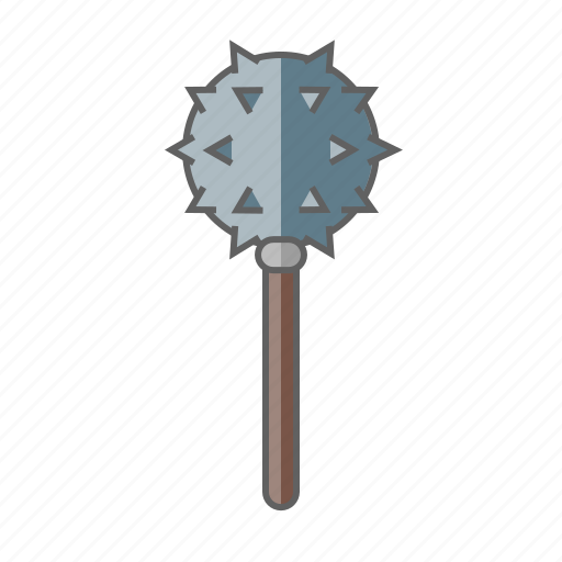 Mace, medieval, mongrel, soldier, warrior, weapon icon - Download on Iconfinder