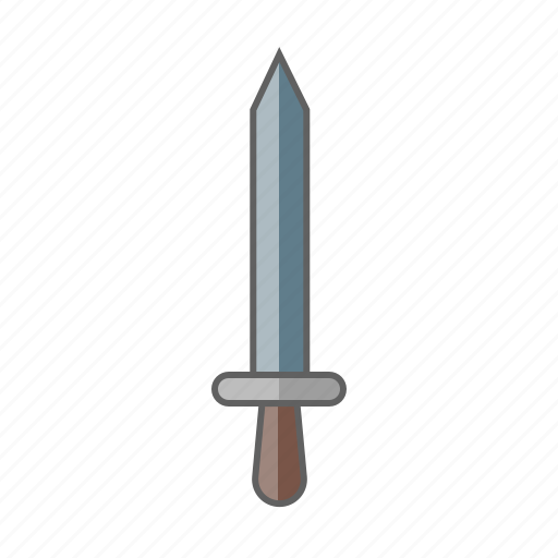 Blade, knife, medieval, soldier, sword, warrior, weapon icon - Download on Iconfinder