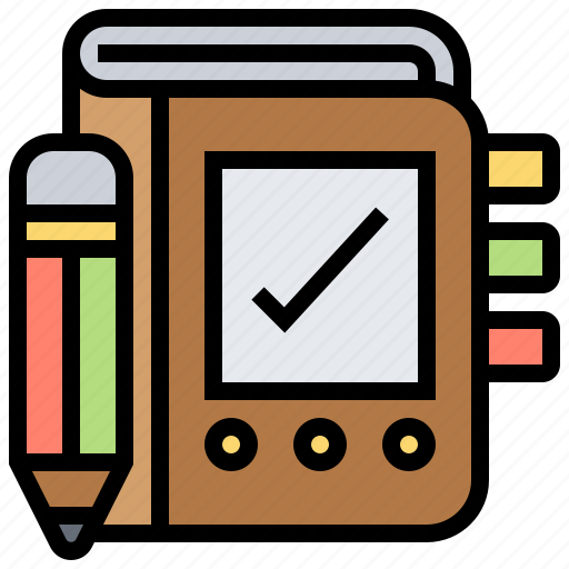 Agenda, appointment, book, note, schedule icon - Download on Iconfinder