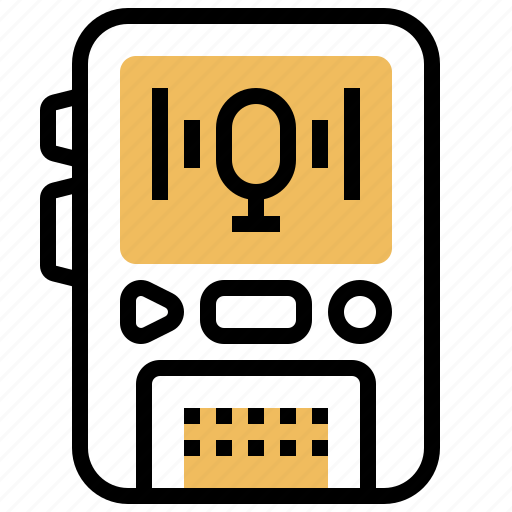 Audio, device, recorder, sound, voice icon - Download on Iconfinder