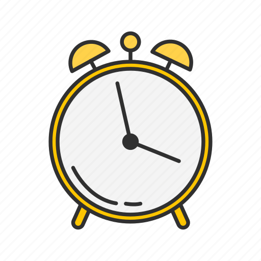 Alarm, alarm clock, analog clock, clock icon - Download on Iconfinder