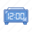 clock, date, digital alarm clock, watch 