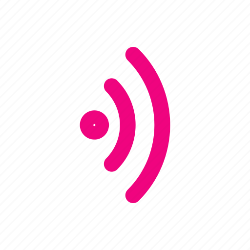 Expanded, iconeset, magenta collor, music, sharing icon - Download on Iconfinder
