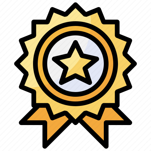 Badge, rosette, sports, competition, insignia icon - Download on Iconfinder
