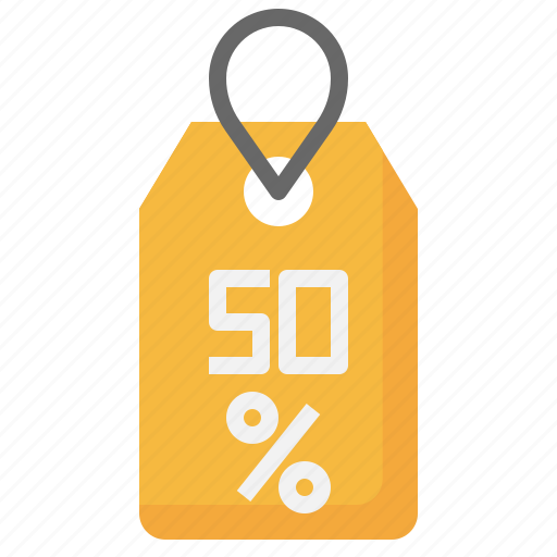 Discount, percentage, commerce, shopping, price, label icon - Download on Iconfinder