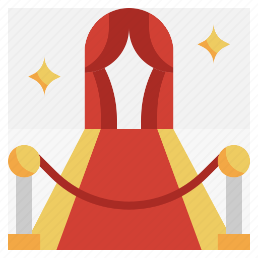 Red, carpet, elegant, luxury, vip, entertainment icon - Download on Iconfinder
