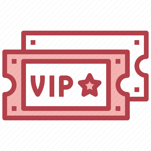 Vip, ticket, validating, show, entertainment, pass icon - Download on Iconfinder
