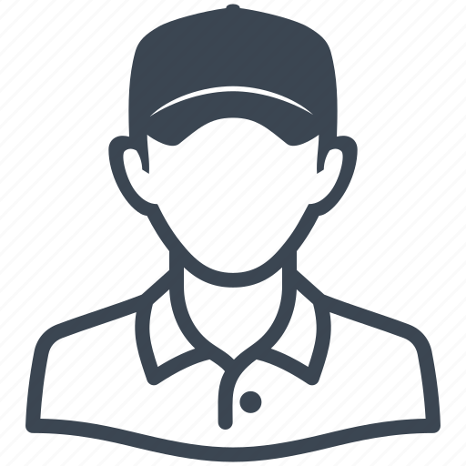 Avatar, man, worker, baseball cap icon - Download on Iconfinder