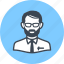 avatar, businessman, man, teacher 