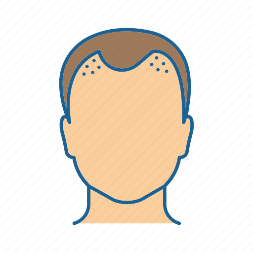 Alopecia, balding, baldness, declining, hair, loss, testosterone icon - Download on Iconfinder
