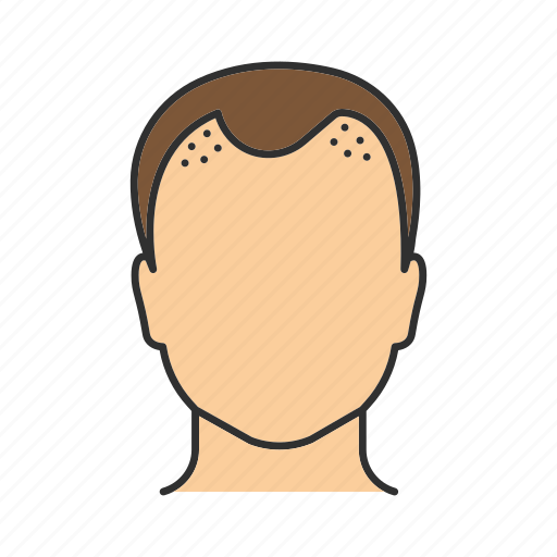 Alopecia, balding, baldness, declining, hair, loss, testosterone icon - Download on Iconfinder