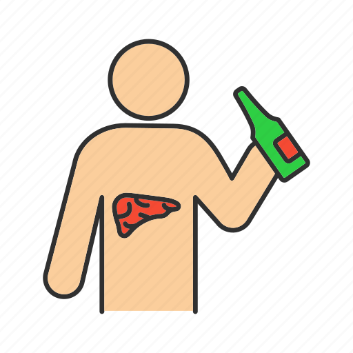 Abuse, alcohol, alcoholism, bad, cancer, habit, liver icon - Download on Iconfinder