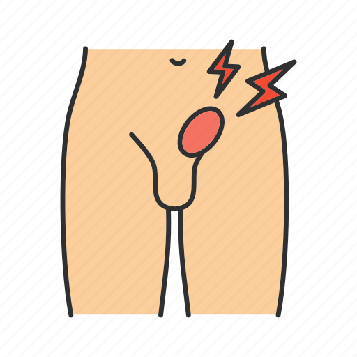 Disease, hernia, inguinal, male, problem, reproductive, system icon - Download on Iconfinder