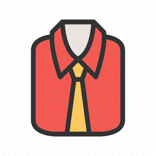 Clothes, dress, fashion, formal, men, shirt, sleeve icon - Download on Iconfinder