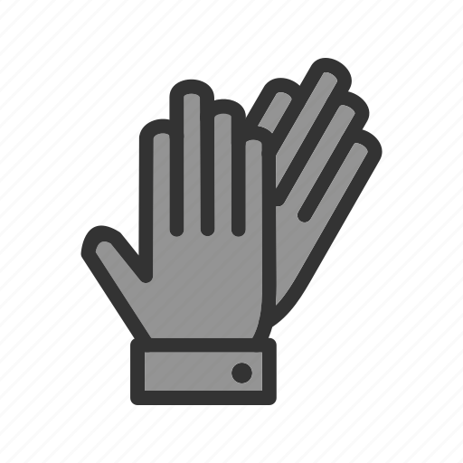 Clothes, fashion, gloves, leather, men, pair, season icon - Download on Iconfinder