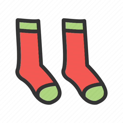 Cold, fashion, foot, socks, textile, warm, wool icon - Download on Iconfinder