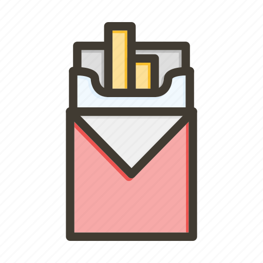 Cigarette pack, smoking, tobacco, nicotine, smoke icon - Download on Iconfinder