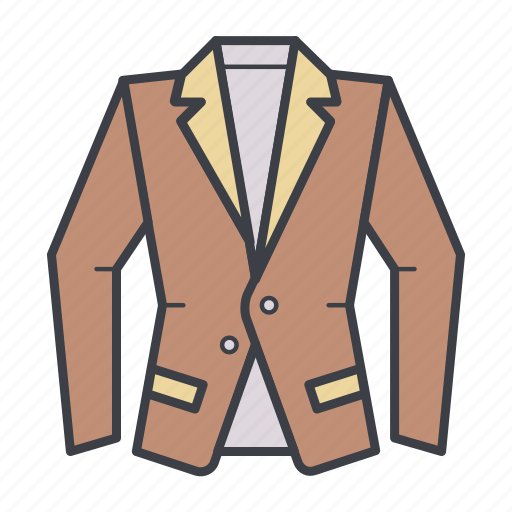Business, clothes, clothing, jacket, wear icon - Download on Iconfinder