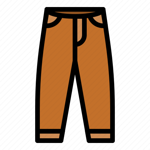 Clothes, clothing, fashion, pants, trousers icon