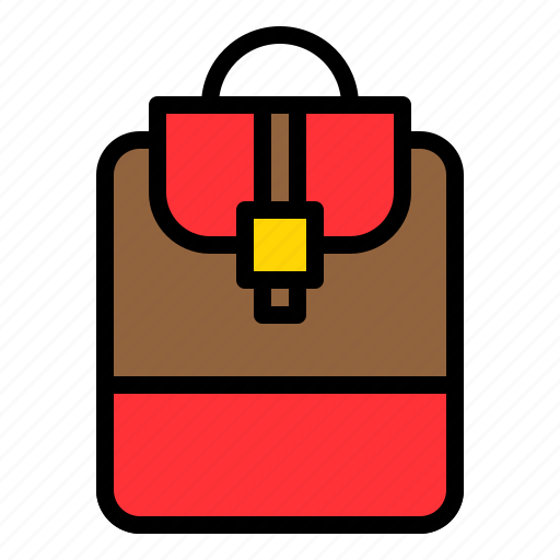 Backpack, bag, clothes, knapsack, sack icon - Download on Iconfinder
