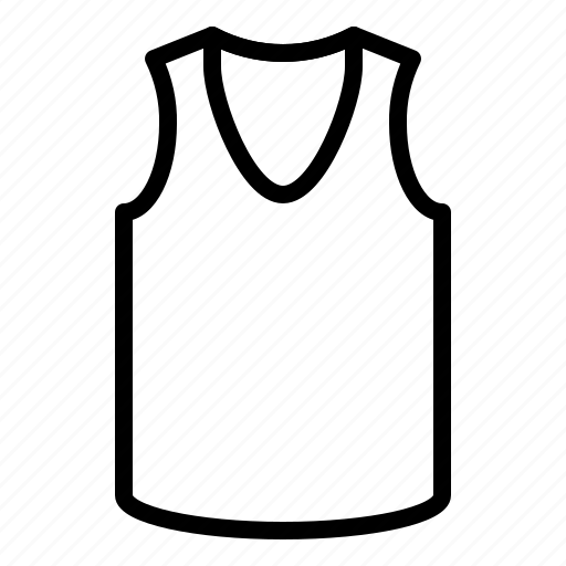 Cloth, clothes, fashion, shirt, sleeveless, vest icon - Download on Iconfinder