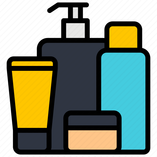 Cosmetic, bottle, cream, tube, makeup, spray, lotion icon - Download on Iconfinder