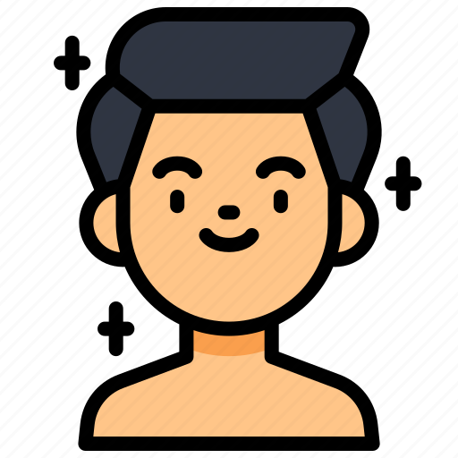 Man, makeup, cosmetic, beauty, haircut, handsome, face icon - Download on Iconfinder