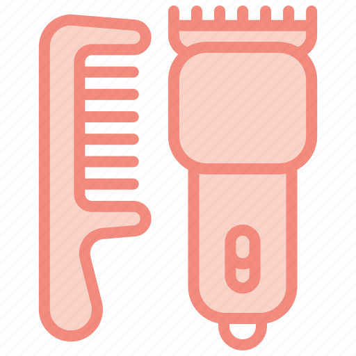 Hair, clipper, haircut, grooming, comb, hairstyle, barber icon - Download on Iconfinder