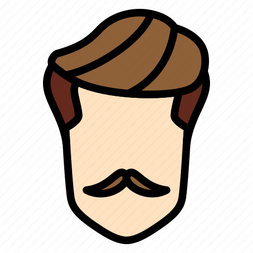 Men, hair, hairstyle, short, fade icon - Download on Iconfinder